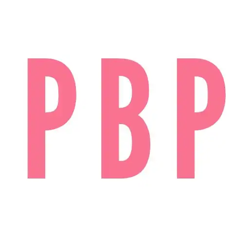 The letters PBP on a white background.